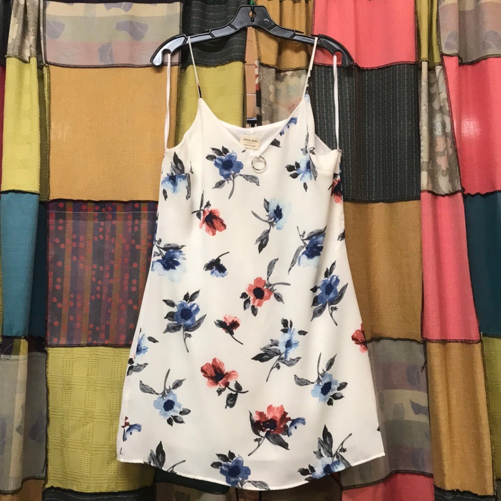 Floral Tank Swing Dress